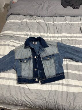 Tommy Hilfiger Two-Tone Blue Denim Jacket